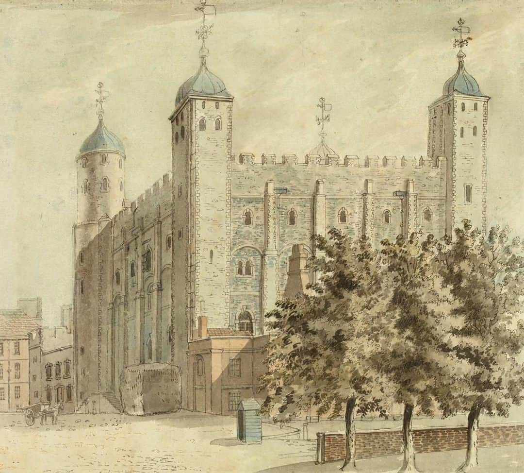 大英博物館さんのインスタグラム写真 - (大英博物館Instagram)「This watercolour showing the White Tower of the Tower of London was made in 1784 by British artist Francis Grose.  The White Tower sits at the centre of the site and was first painted white in 1240 on the order of King Henry III. Over its nearly 1,000-year history, the Tower has been used for many different purposes – including as a fortress, a palace and a prison.  #TowerofLondon #London #LondonHistory #UK #BritishMuseum #watercolour」6月4日 23時57分 - britishmuseum