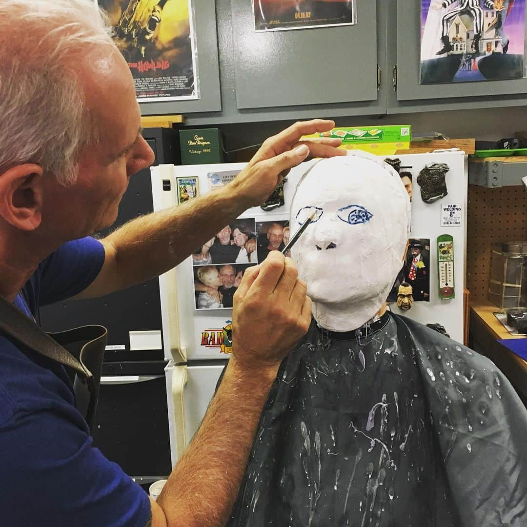 ステイシー・ハイダックさんのインスタグラム写真 - (ステイシー・ハイダックInstagram)「Crazy process before the mask of Nicole can be made! Lots of Fun!!!! #days #nbcdays」6月5日 2時58分 - stacy_haiduk