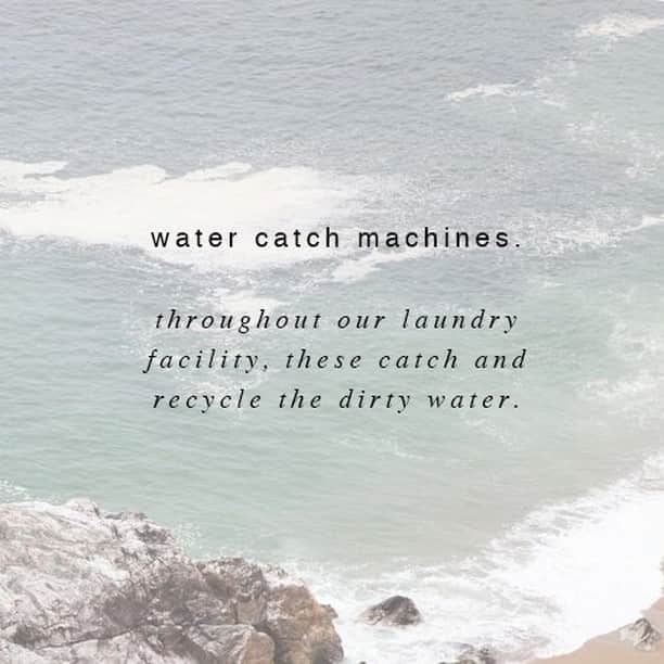 さんのインスタグラム写真 - (Instagram)「We're big on reusing and recycling here at Citizens, and we're always trying to think of ways to make our production process more eco-friendly. Water-catch machines make it easier for us to limit our water consumption and reduce waste.」6月5日 3時45分 - citizensofhumanity