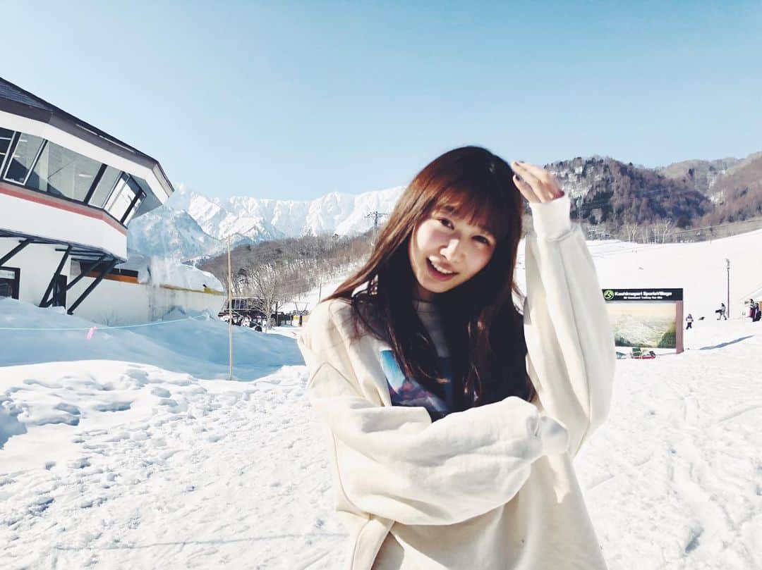 岡本夏美さんのインスタグラム写真 - (岡本夏美Instagram)「おは雪ございます」6月5日 7時18分 - okamoto_natsumi