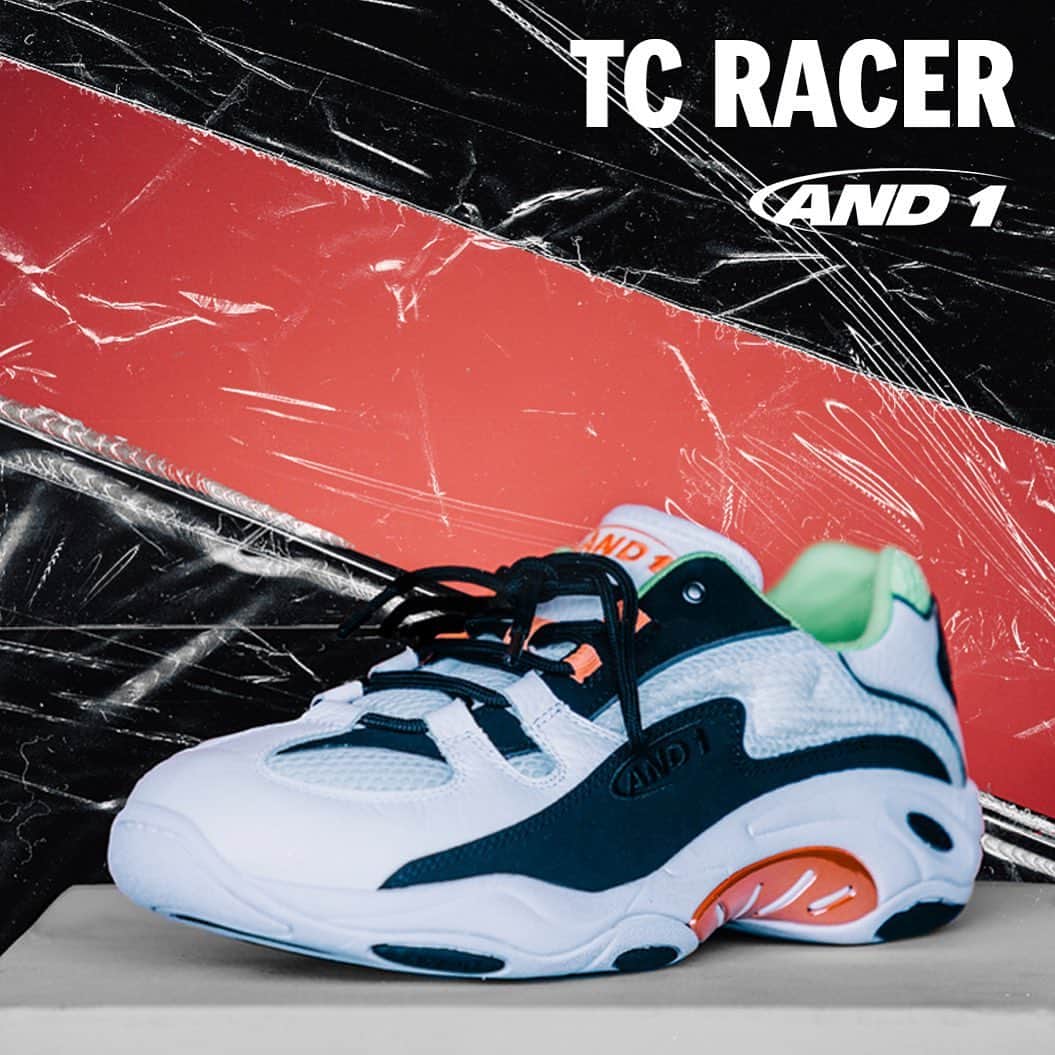 アンドワンさんのインスタグラム写真 - (アンドワンInstagram)「T.C Racer 🏁🏁🏁 NOW AVAILABLE  #LinkInBio  AVAILABLE IN SELECT @simonssportswear LOCATIONS」6月5日 7時35分 - and1