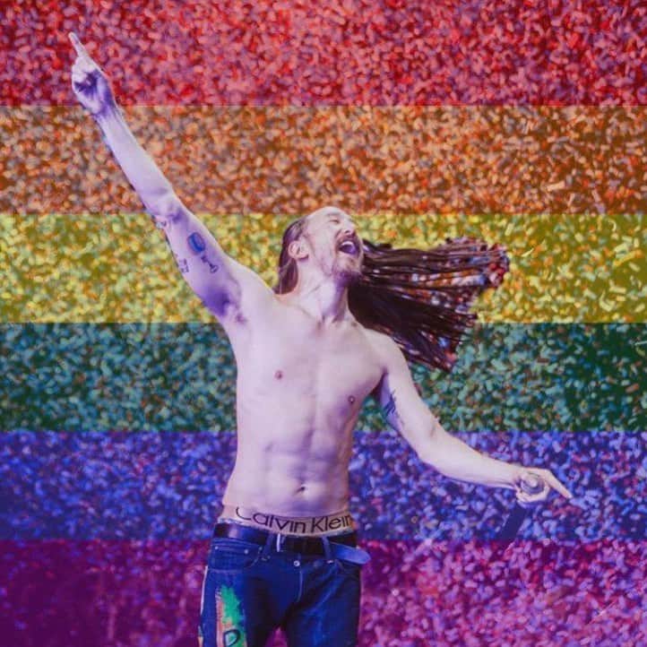 スティーヴ・アオキさんのインスタグラム写真 - (スティーヴ・アオキInstagram)「Happy Pride Month!! 🌈 📸 @jbajsel」6月5日 9時26分 - steveaoki