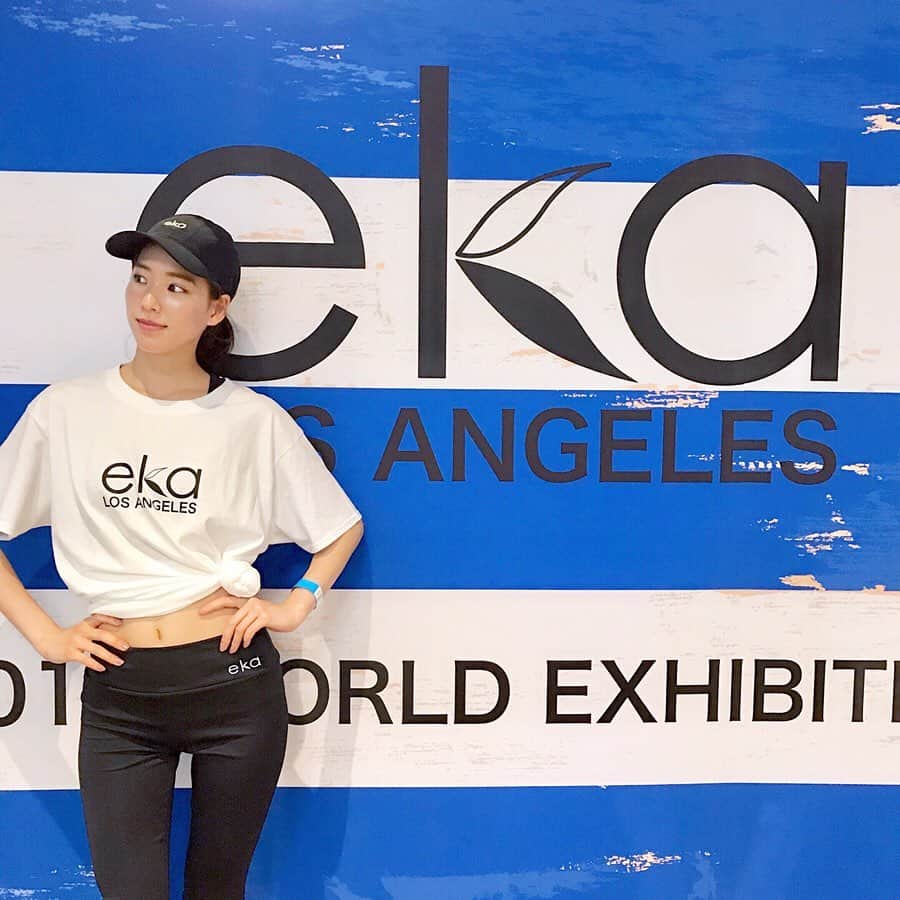 布川桃花さんのインスタグラム写真 - (布川桃花Instagram)「@ekalosangelesjapan の 展示会でヨガに参加🧘🏻‍♀️💓 #ekalosangeles」6月5日 10時01分 - momoka_fukawa
