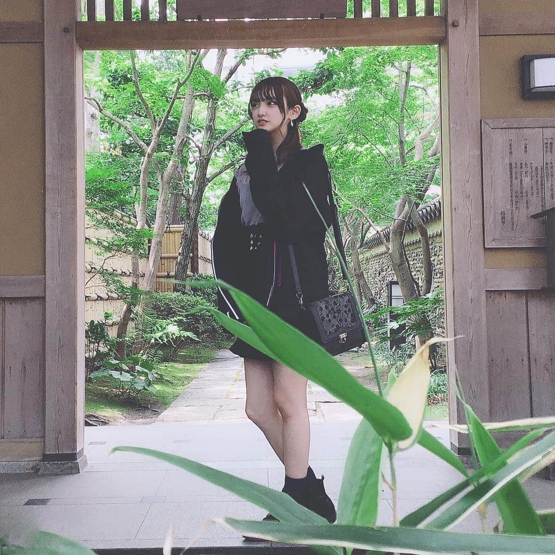 神田麗さんのインスタグラム写真 - (神田麗Instagram)「気がついて笑うまで、  このお庭ゆっくりできて楽しかった」6月5日 19時55分 - _reite_me