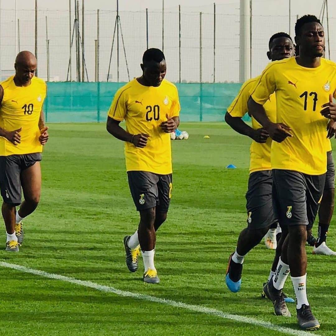 クワドォー・アサモアさんのインスタグラム写真 - (クワドォー・アサモアInstagram)「Getting ready for #AFCON2019 💪🏿🇬🇭 #BlackStars #Ghana  Preparandoci per #AFCON2019 💪🏿🇬🇭 #BlackStars #Ghana」6月5日 20時11分 - asamoahkwadwo