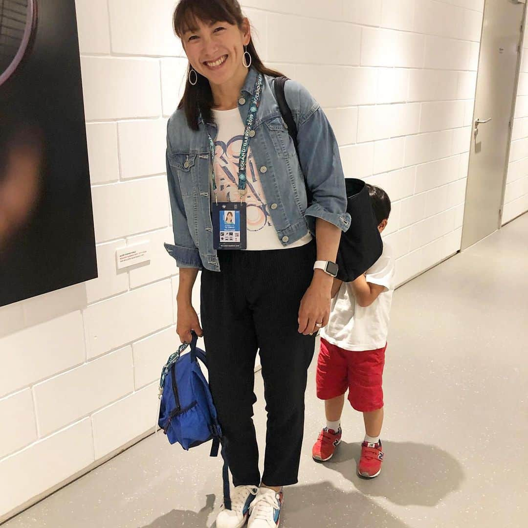 杉山愛さんのインスタグラム写真 - (杉山愛Instagram)「杉山家のメンズも頑張ってくれました👍  息子は一生懸命遊び🚘🚌🚛🛴🚒 パパのお手伝いもしてくれました🎾  パパは息子の面倒をがっつり見て👨‍👦 ランドリーして👗 ディナーも作ってくれたり🍽🍷 感謝してもしきれません❤️ ありがとう😊」6月5日 20時14分 - aisugiyamaofficial