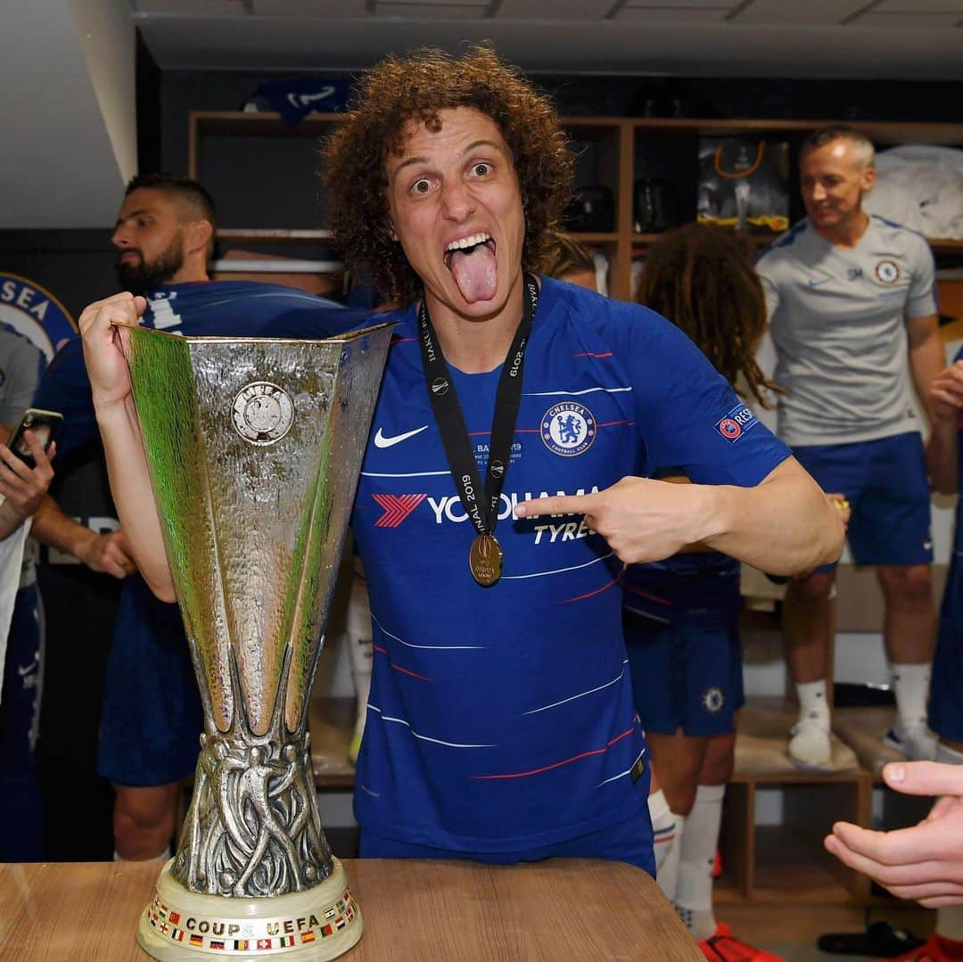 チェルシーFCさんのインスタグラム写真 - (チェルシーFCInstagram)「‘We won a big title in Europe. So I think Chelsea’s great!’ - @DavidLuiz_4 🙌💙 #CFC #Chelsea」6月5日 20時21分 - chelseafc