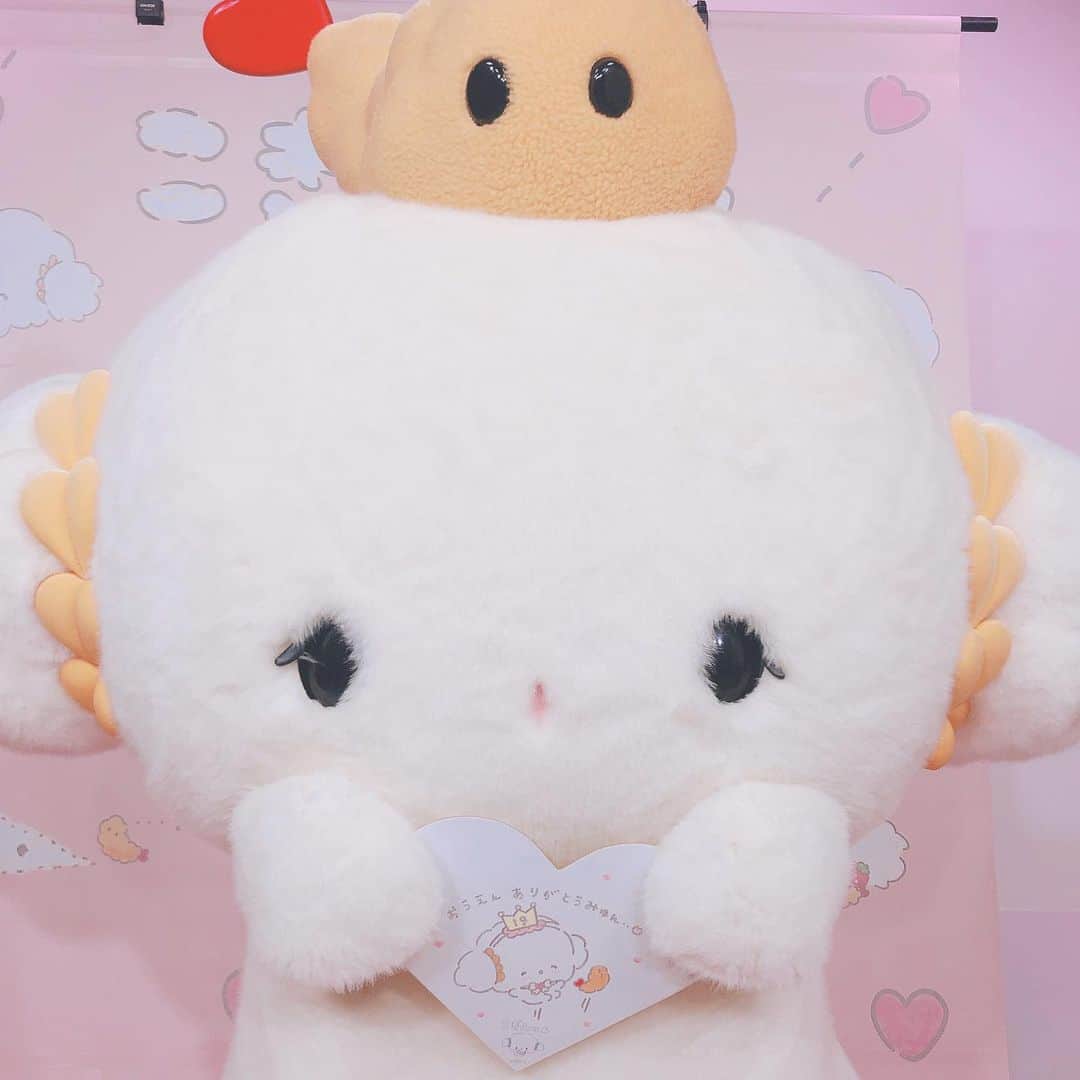 のインスタグラム：「. LINE LIVEをみてくれたみんなのおかげで、またアニメを作ってもらえることになったみゅん‥！ありがとうみゅん〜‥♡ #ラインライブ #サンリオ #キャラクター #小麦粉 #こぎみゅん #可愛い #linelive #sanrio #character #flour #cogimyun #kawaii #次回は #6月18日 #20時から #みゅん」