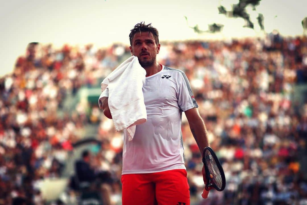 スタニスラス・ワウリンカさんのインスタグラム写真 - (スタニスラス・ワウリンカInstagram)「I left it all out there... it just wasn’t enough this time !! 😏😅🏃🏻‍♂️🎾💦🧸🙏🏻 #fight #nexttime #hardwork #trusttheprocess」6月5日 20時58分 - stanwawrinka85