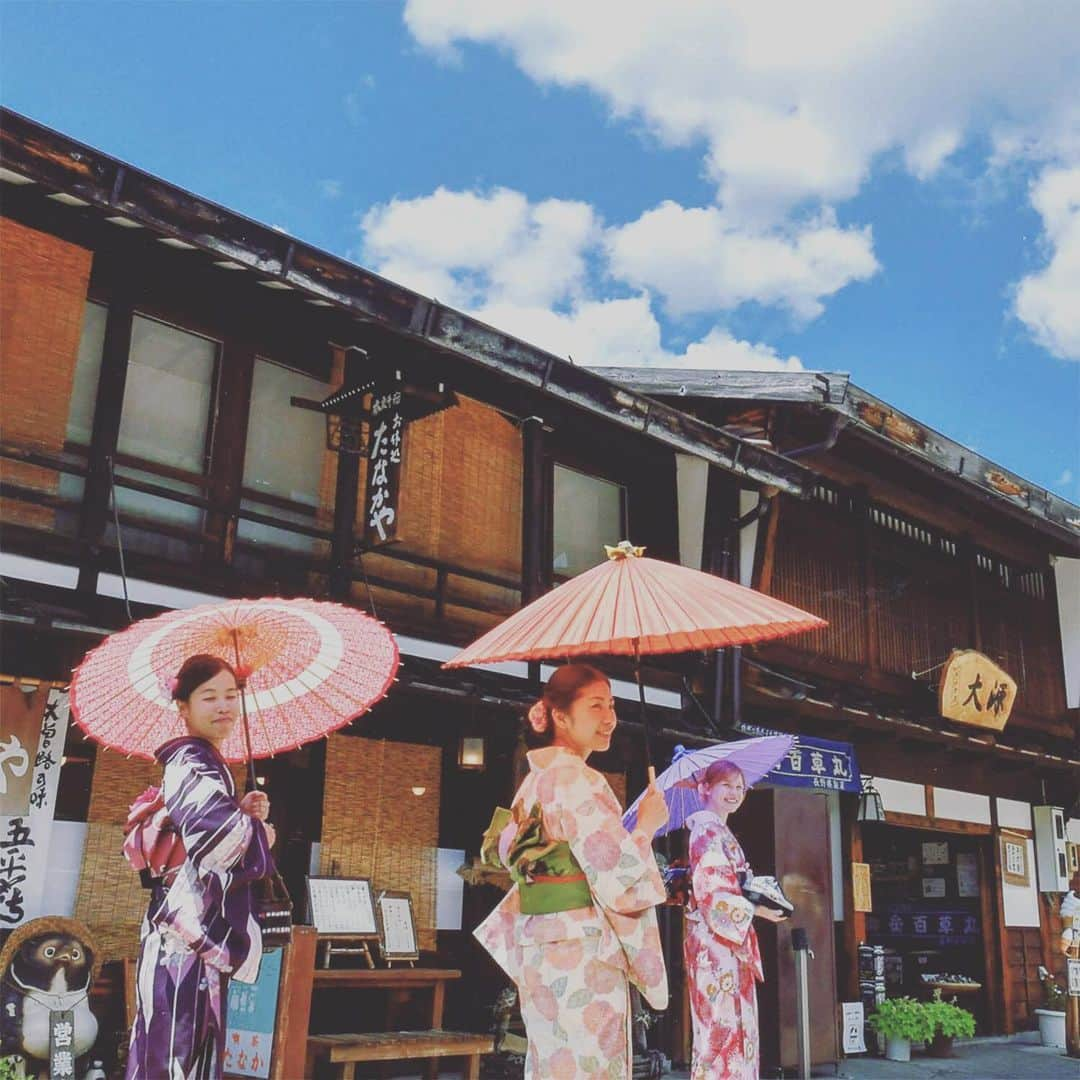 木曽漆器祭・奈良井宿場祭のインスタグラム