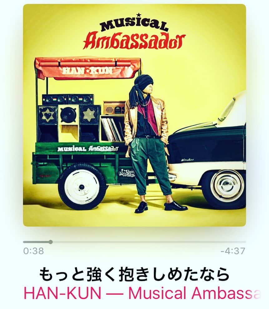 こーいちのインスタグラム：「最近のハードリピート音源。 俺に突き刺さる選曲とアレンジ。 ハン君。 早くサッカーしたいね。」