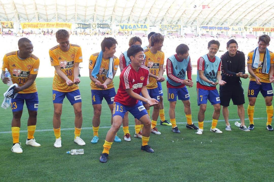 ベガルタ仙台のグルメインスタ