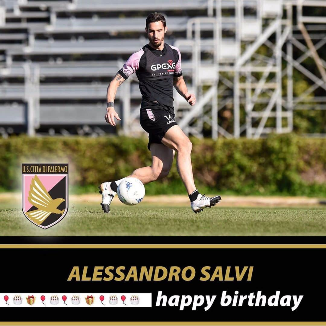 USチッタ・ディ・パレルモさんのインスタグラム写真 - (USチッタ・ディ・パレルモInstagram)「Buon compleanno Alessandro 🎂」6月5日 14時51分 - palermocalcioit