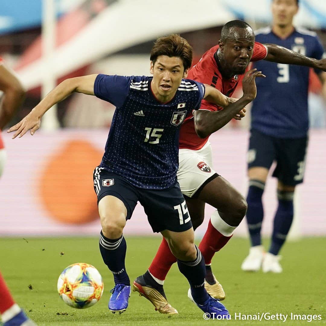 Goal Japanさんのインスタグラム写真 - (Goal JapanInstagram)「. ＼スコアレスドローで決着🇯🇵🇹🇹／ 初めて3バックを採用した布陣で臨むも、相手GKのビッグセーブもありゴールが遠かった #森保ジャパン。 次戦は9日にエルサルバドルと対戦。 (Photo:Toru Hanai/Getty Images) . 🏆#キリンチャレンジカップ2019 🆚#日本代表 0-0 #トリニダードトバゴ代表 . #soccer #football #japan #trinidadandtobago #jfa #daihyo #SAMURAIBLUE #サッカー #フットボール #キリチャレの日 #⚽」6月5日 21時29分 - goaljapan