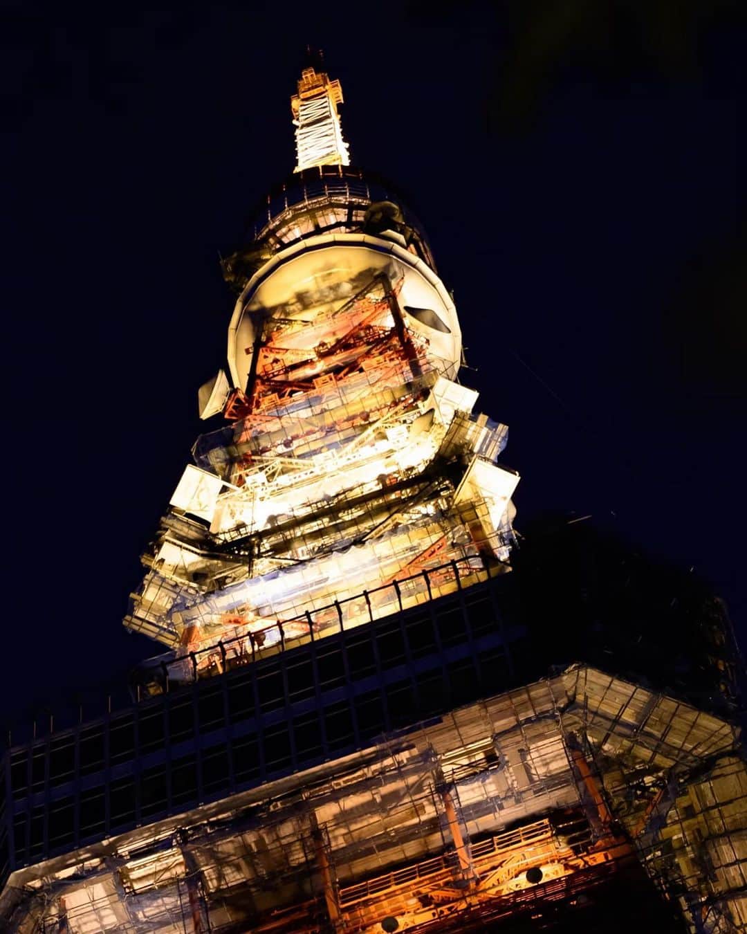 東京タワーの麓の結婚式のグルメインスタ