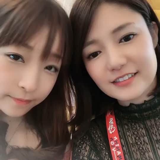 くぼたみかのインスタグラム：「A small trip with ma luuuuv❤️ ひとみんと小旅行🎶⚾️ @hitomifurusaki #trip #というか普通の野球観戦」