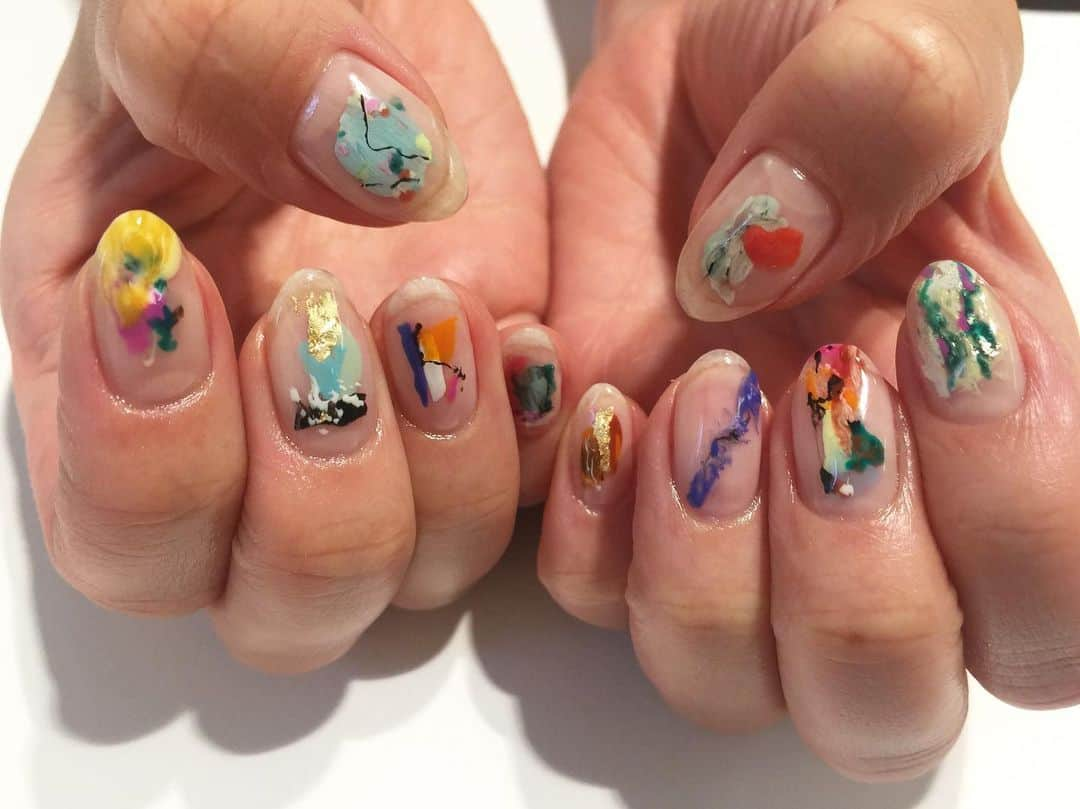 関根祥子さんのインスタグラム写真 - (関根祥子Instagram)「mojo colorful art 🎨❤️ #mojonail #nail#nails#mojocolorful」6月5日 18時15分 - mojonail_shokosekine