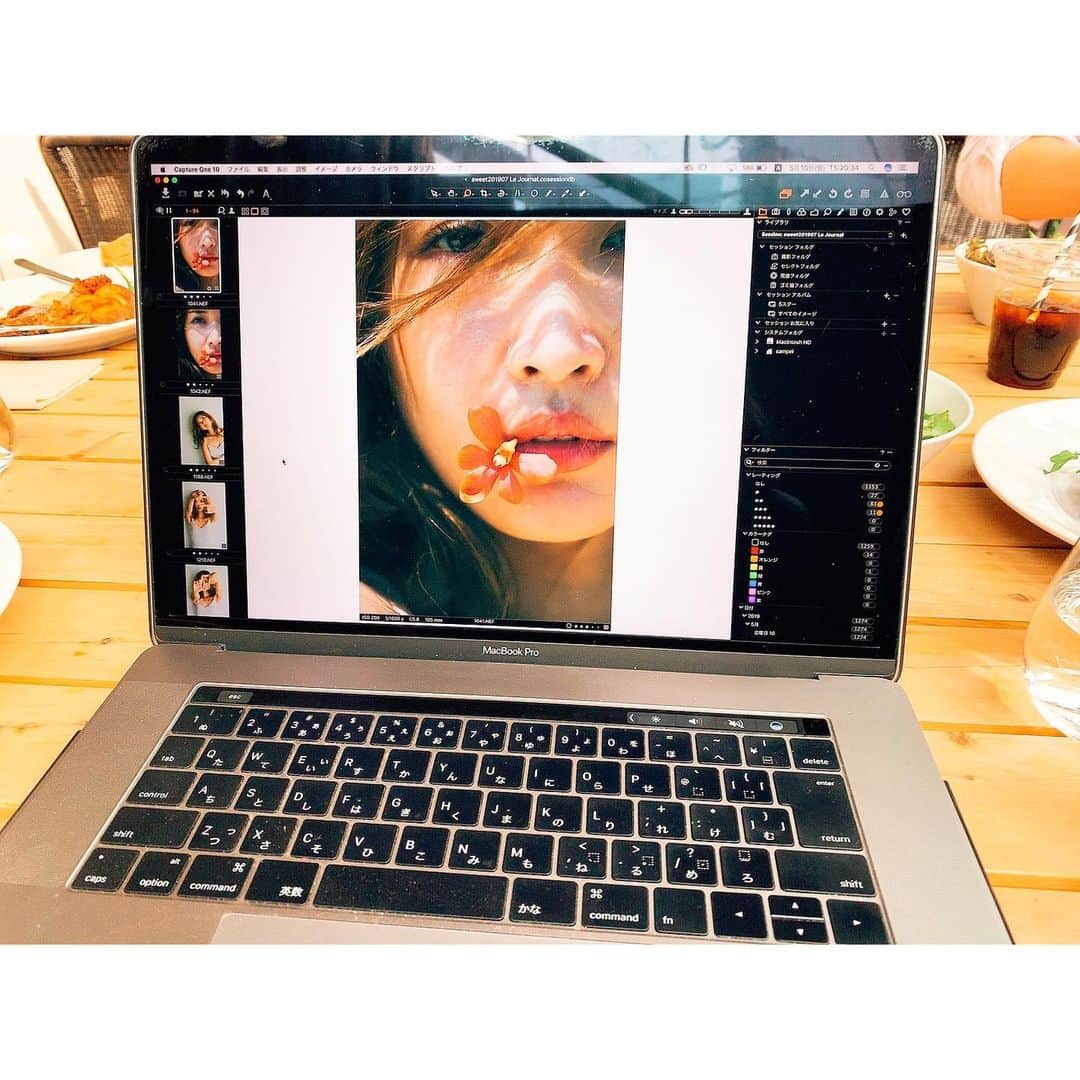 紗栄子さんのインスタグラム写真 - (紗栄子Instagram)「撮影もちゃんと💘💘💘 #sweet#連載」6月5日 18時46分 - saekoofficial