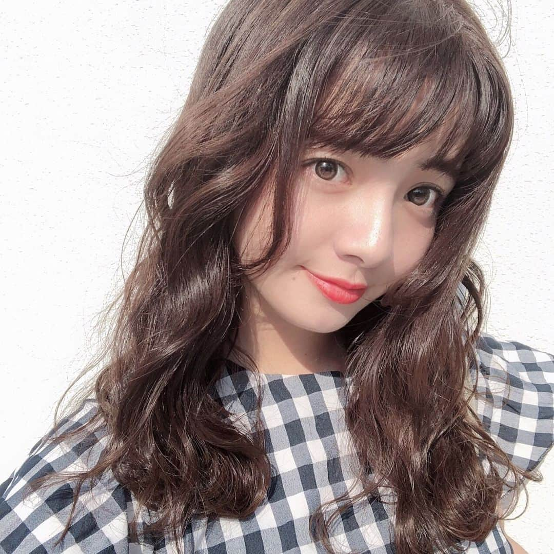 横山紗弓さんのインスタグラム写真 - (横山紗弓Instagram)「ㅤ 何億年ぶりに茶髪にしたので ご報告します🧸♡ ど？ #hair #color #salon #land #selfie #福岡 #福岡美容室 #茶髪 #ブラウン #ヘアサロン #ヘアカラー #自撮り」6月5日 19時14分 - 1129sym