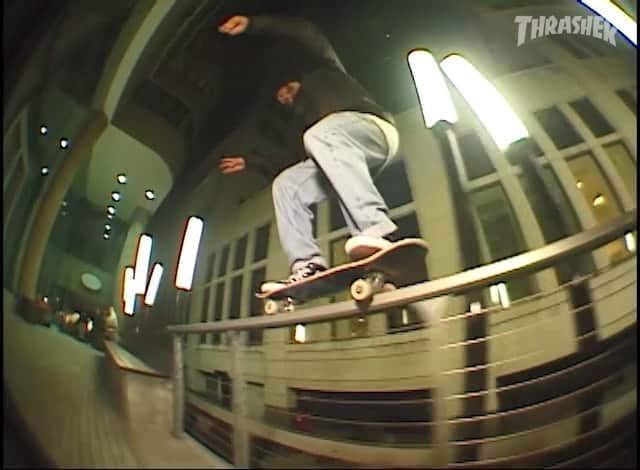 スラッシャーのインスタグラム：「👉🏽 @brian_delatorre’s new part for @ojwheels is LIVE on ThrasherMagazine.com 🍊」