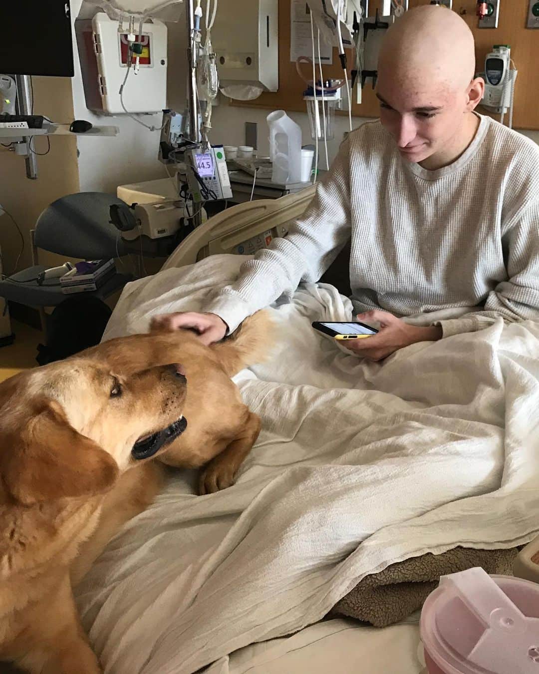 ポーター・ロビンソンのインスタグラム：「in november of 2016, my then 17-year-old younger brother Mark was hospitalized with a rare and aggressive form of cancer called Burkitt lymphoma. he had a mass in his abdomen that was doubling in size every 24 hours. mark is pretty much my best friend - it was utterly devastating and one of the most difficult things i've ever been through (and surely a million times worse for him). through mark's own fortitude, and through the high quality of care from his doctors (Drs. Westmoreland & Hipps), nurses and staff at @UNCMedicine, i'm extremely happy to say that, as of February 2017 Mark finished his treatment and is now 100% cancer free and thriving.  here's why i'm bringing this up: the survival rate for Burkitt lymphoma in the US is 90% or higher. but for kids in malawi, where it's much more common due to the connection between malaria and this form of cancer, the survival rate can be as low as about 29%. one of Mark’s doctors, Dr. Westmoreland, leads the pediatric cancer program that UNC operates in Malawi.  i’m starting a fund in cooperation with UNC to help improve the survival rate in that region so that those families won't have to needlessly lose loved ones. in this case, more resources translates directly into higher survival rates.  Second Sky (@secondskyfest) is going to have a booth (with Mark's doctor there!) to share information and accept donations for this cause -- we have a goal to raise $50,000 (or hopefully higher) and i'm going to match everyone's donations at the festival!  if you’d like to get involved in supporting this cause, you can find more information here (also the link in my bio): www.robinsonmalawifund.org」