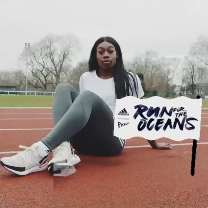 Kristal AWUAHのインスタグラム：「Join the #RunForTheOceans happening June 8 -16. For every km run @adidasrunning will give $1 to Parley Oceans School. Help our young people learn about plastic pollution. Sign up now on Runtastic! @adidasrunning #createdwithadidas」