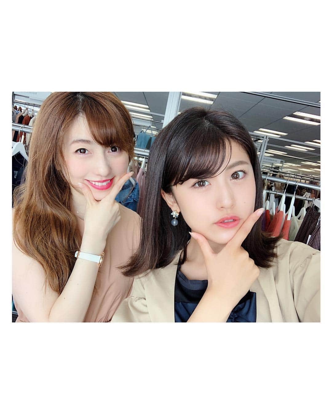 長澤佑香さんのインスタグラム写真 - (長澤佑香Instagram)「﻿﻿﻿ めぐみさんと @megumegu_1006 ︎︎︎︎Stripe international 2019 Autumn﻿﻿﻿ 展示会に行ってきたよ😉🍂﻿﻿ ﻿ ︎︎︎︎︎︎︎︎︎︎︎︎☑︎Maison de FLEUR ︎︎︎︎︎︎︎︎︎︎︎︎☑︎E hyphen world gallery ︎︎︎︎︎︎︎︎︎︎︎︎☑︎earth music&ecology ︎︎︎︎︎︎︎︎︎︎︎︎☑︎Honey Salon ︎︎︎︎︎︎︎︎︎︎︎︎☑︎AMERICAN HOLIC﻿﻿﻿ ﻿﻿﻿ などなど、かわいいブランドが集結👗 ︎︎︎︎︎︎まだ夏は始まったばかりでこれから夏服﻿﻿﻿ のこと考えなくちゃいけないけど😂💭﻿﻿﻿ 秋服かわいいぃぃ！！﻿﻿﻿ ﻿﻿﻿ #stripeinternational #autumn #展示会﻿﻿﻿ #maisondefleur #ehyphenworldgallery﻿﻿﻿ #earthmusicandecology #honeysalon﻿﻿﻿ #americanholic #koe #greenparks﻿﻿﻿ #yeccavecca #fashion #followme」6月5日 22時03分 - ykngsw