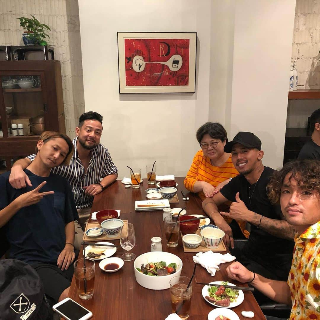 鈴木ブルーノさんのインスタグラム写真 - (鈴木ブルーノInstagram)「Dinner with my friends 😘 @kunihiroyamashita @fumiya_kogure @y2ahm9n10 @atsumoto15」6月5日 22時26分 - cbruno_7