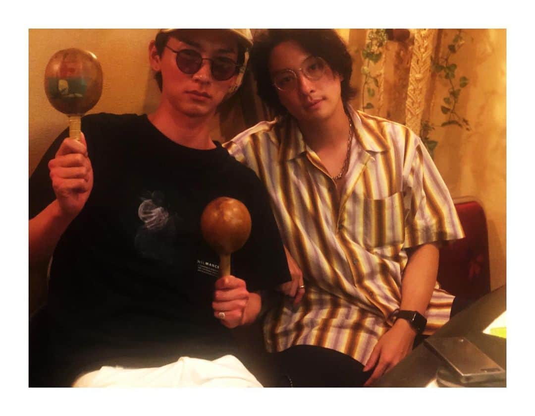 渡部秀さんのインスタグラム写真 - (渡部秀Instagram)「いつもサングラス掛けてる彼。  #石井一彰」6月5日 22時33分 - shu_samurai
