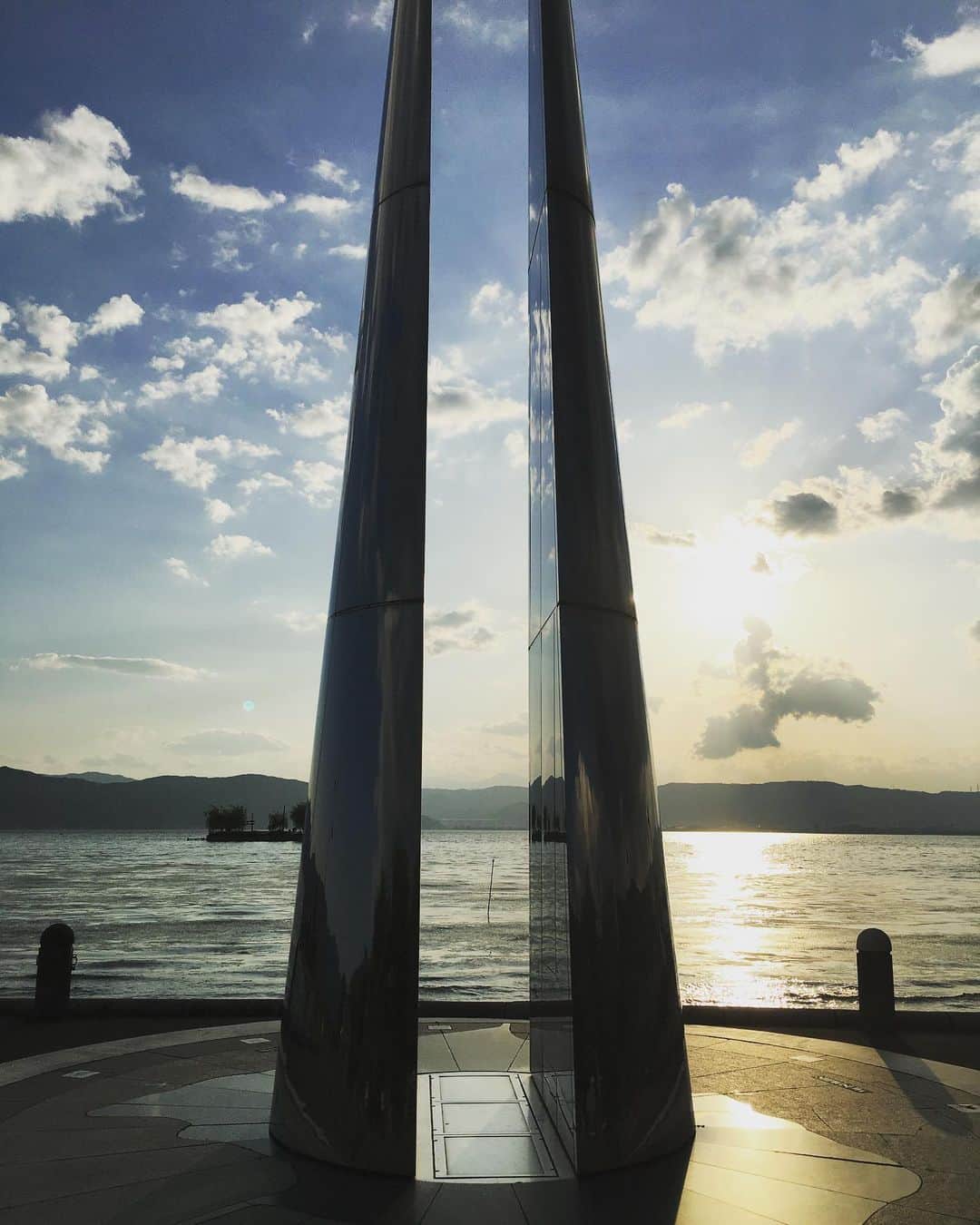 桂かい枝さんのインスタグラム写真 - (桂かい枝Instagram)「諏訪湖〜〜 #諏訪湖」6月5日 23時03分 - kaishikatsura