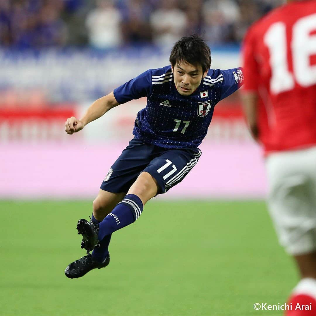 Goal Japanさんのインスタグラム写真 - (Goal JapanInstagram)「. ＼前半から攻撃陣をけん引するも…／ 幾度となくトリニダード・トバゴのゴールへ迫った #中島翔哉 だったがこの日はゴールを奪えず。 (Photo:Kenichi Arai) . 🏆#キリンチャレンジカップ2019 🆚#日本代表 0-0 #トリニダードトバゴ代表 . #soccer #football #japan #trinidadandtobago #jfa #daihyo #SAMURAIBLUE #shoyanakajima #サッカー #フットボール #キリチャレの日 #⚽」6月5日 23時36分 - goaljapan