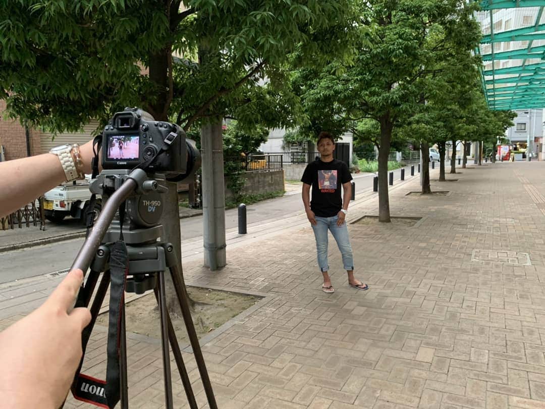 大沢文也さんのインスタグラム写真 - (大沢文也Instagram)「撮影してるところを撮影  #撮影 #映像 #川口市 #kickboxing #キックボクシング #k1 #k1_wgp」6月5日 23時46分 - fumifumi_k1