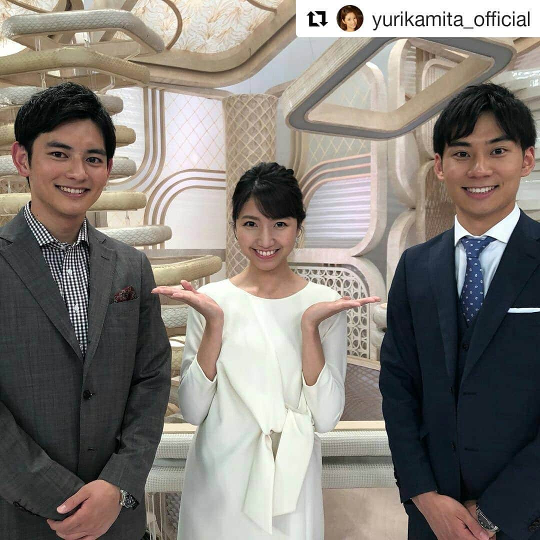 岡山放送さんのインスタグラム写真 - (岡山放送Instagram)「#Repost @yurikamita_official (@get_repost) ・・・ ☆ 今週はLive news αスポーツコーナーを担当している内野アナが早めの夏休みのため、 昨日と一昨日、大川アナが担当しました。 大川アナはニュース担当の今湊アナと同期。 入社二年目の二人の初々しいその姿は、 なんだか微笑ましかったです♪♪ #livenewsα #今夜も #よろしくお願い致します #FNN #FNN系列 #OHK #岡山放送 #8ch」6月5日 23時53分 - ohk_official