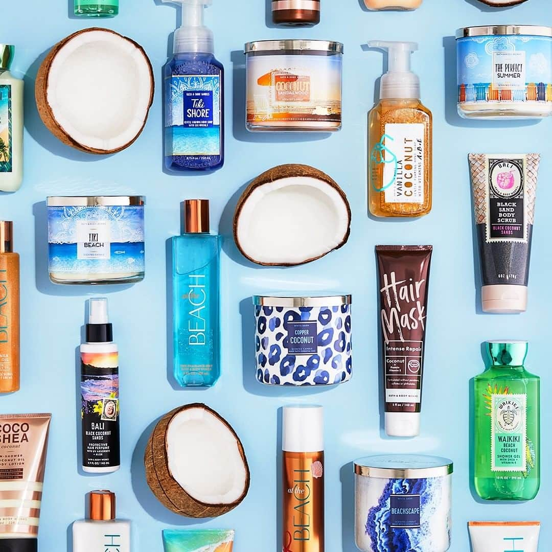 Bath & Body Worksさんのインスタグラム写真 - (Bath & Body WorksInstagram)「Leave a 🥥 if Coconut fragrances are your year-round go-to!」6月6日 0時01分 - bathandbodyworks