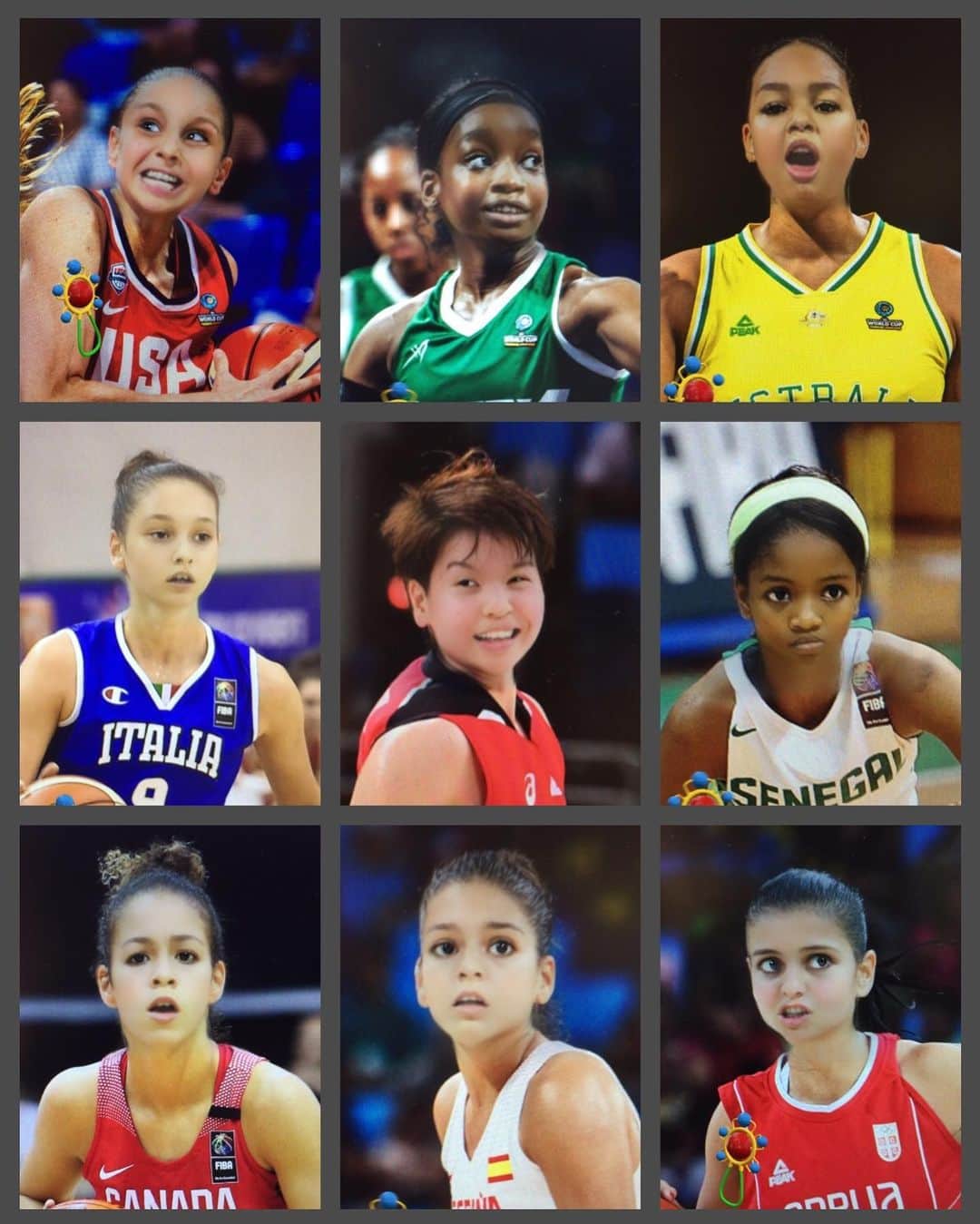 FIBAさんのインスタグラム写真 - (FIBAInstagram)「Young ballers! Who do you want to see next ☺️? #snapchatfilter」6月6日 0時21分 - fiba
