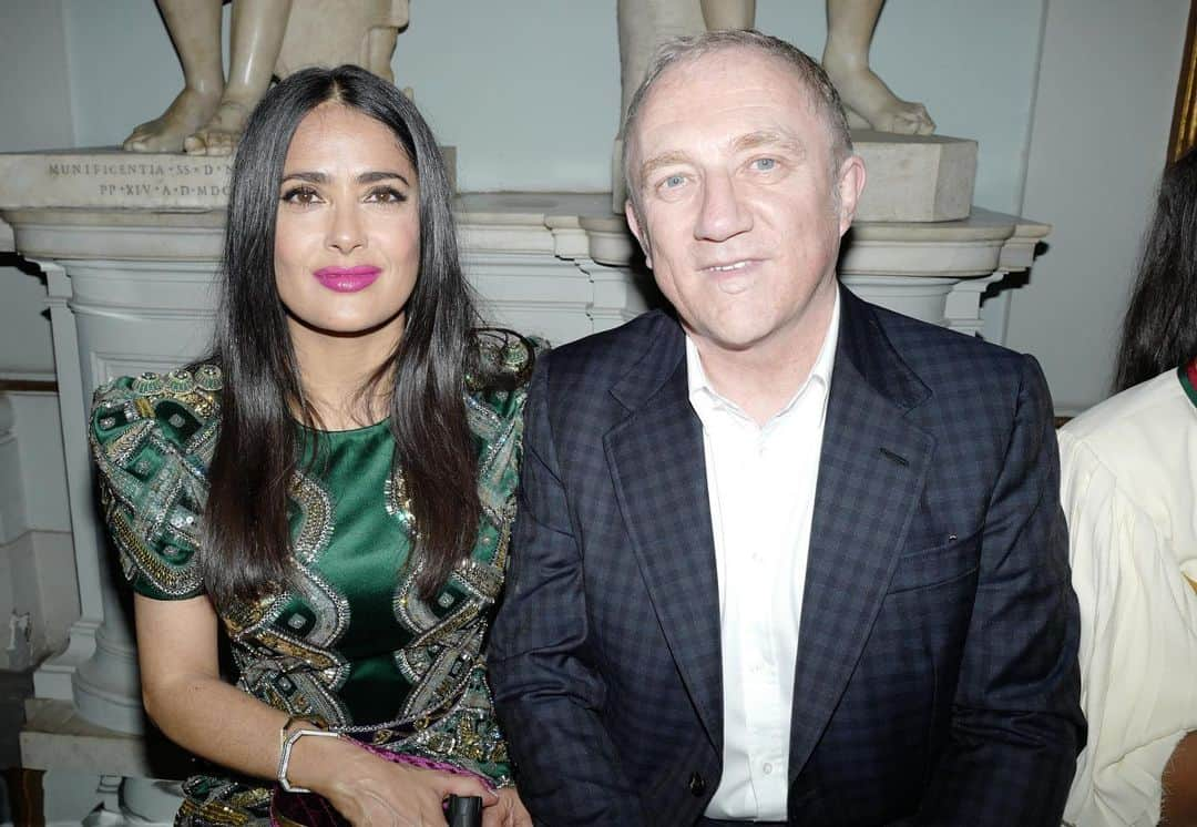 グッチさんのインスタグラム写真 - (グッチInstagram)「Guests attending the debut of @alessandro_michele’s #GucciCruise20 collection including Sir @eltonjohn and @davidfurnish, @salmahayek Pinault with Chairman and CEO of #Kering François-Henri Pinault, Gucci President and CEO #MarcoBizzarri with @naomi Campbell,  @asaprocky, #GavinBrown, #MichelleKounellis and @hope.atherton. Discover more through link in bio. #AlessandroMichele #MuseiCapitolini  @museiincomuneroma」6月6日 0時41分 - gucci