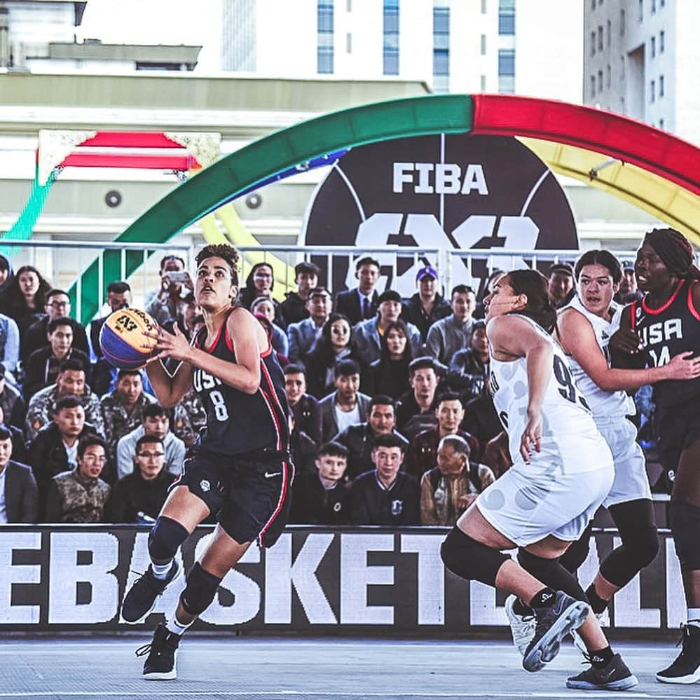 USA Basketballさんのインスタグラム写真 - (USA BasketballInstagram)「The @usab3x3 U18 Men & Women are soarin’ at #3x3U18 in Mongolia 👍」6月6日 6時49分 - usabasketball