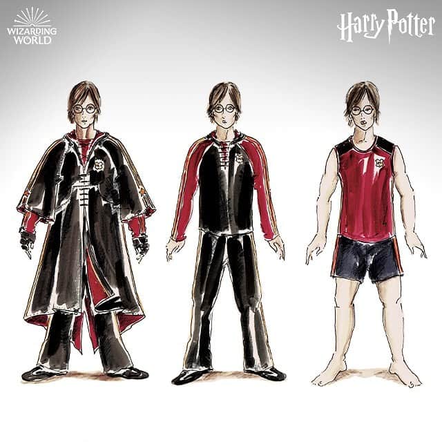 ハリー・ポッターさんのインスタグラム写真 - (ハリー・ポッターInstagram)「Fashion and function intersect in this #conceptart for Harry's Triwizard Tournament garb. [📖: The Art of Harry Potter, @HarperCollins]」6月6日 1時41分 - harrypotter