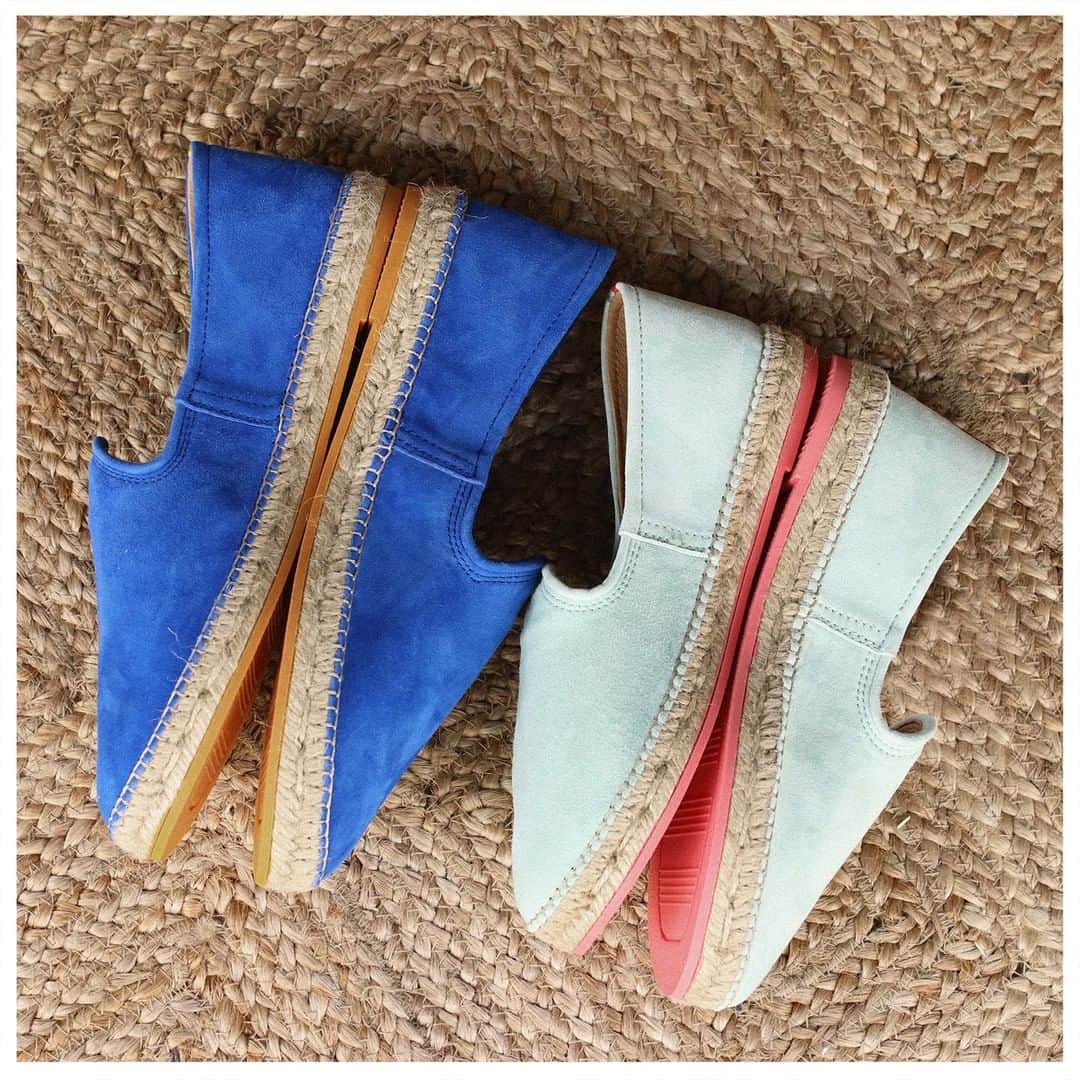のインスタグラム：「Espadrille Flats - #Forher #ElGanso」
