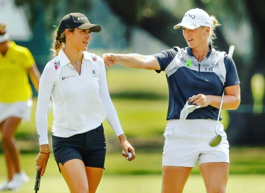 ジェイ・マリー・グリーンさんのインスタグラム写真 - (ジェイ・マリー・グリーンInstagram)「Happy belated  #WomensGolfDay !!! 💚💙 so thankful for this amazing sport which has given me so many opportunities and put so many incredible people in my life.」6月6日 2時18分 - jayemgreen