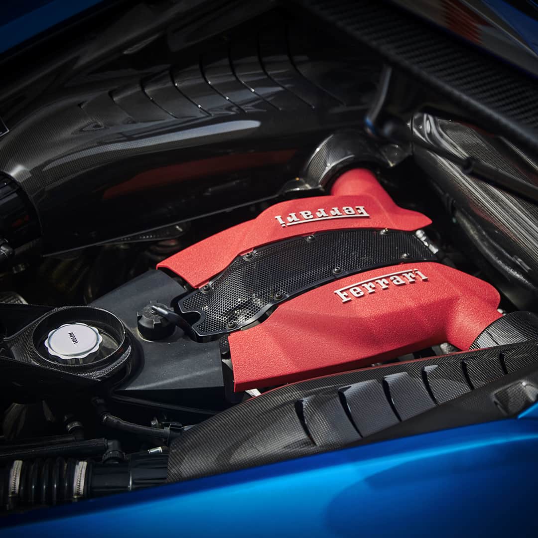 フェラーリさんのインスタグラム写真 - (フェラーリInstagram)「#FerrariF8Tributo: take a look at the heart of a V8 powerhouse capable of punching out 720 cv. #Ferrari #Engine」6月6日 2時22分 - ferrari