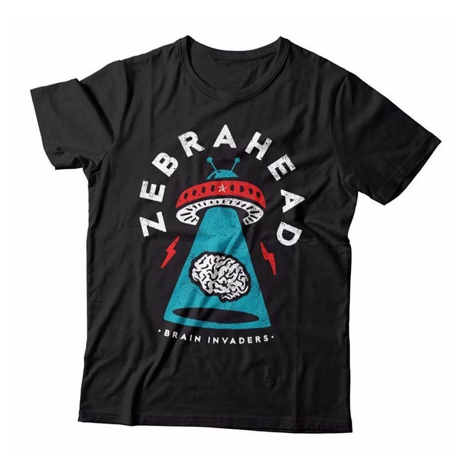Zebraheadさんのインスタグラム写真 - (ZebraheadInstagram)「So u wanted the "Beam Me Up" shirt and it was SOLD OUT?????......check now....limited numbers have been restocked on some things!!! https://zebrahead.myshopify.com #Zebrahead #braininvaders #merch」6月6日 2時55分 - zebraheadofficial