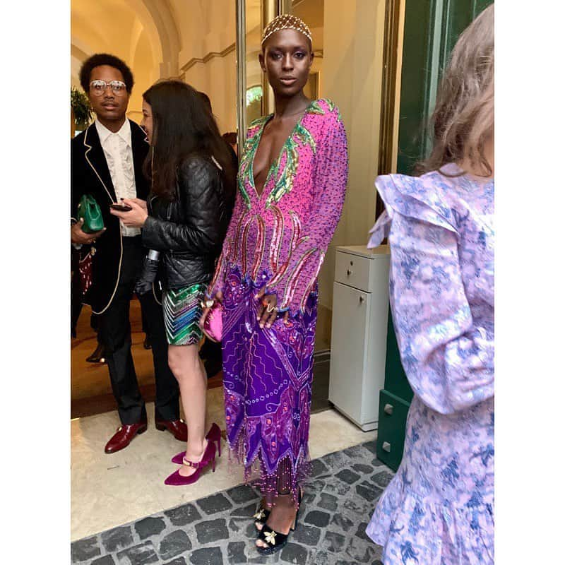 ペトラ・フラナリーさんのインスタグラム写真 - (ペトラ・フラナリーInstagram)「💜 @jodiesmith @gucci #guccicruise19 @thelucbrinker」6月6日 3時19分 - petraflannery