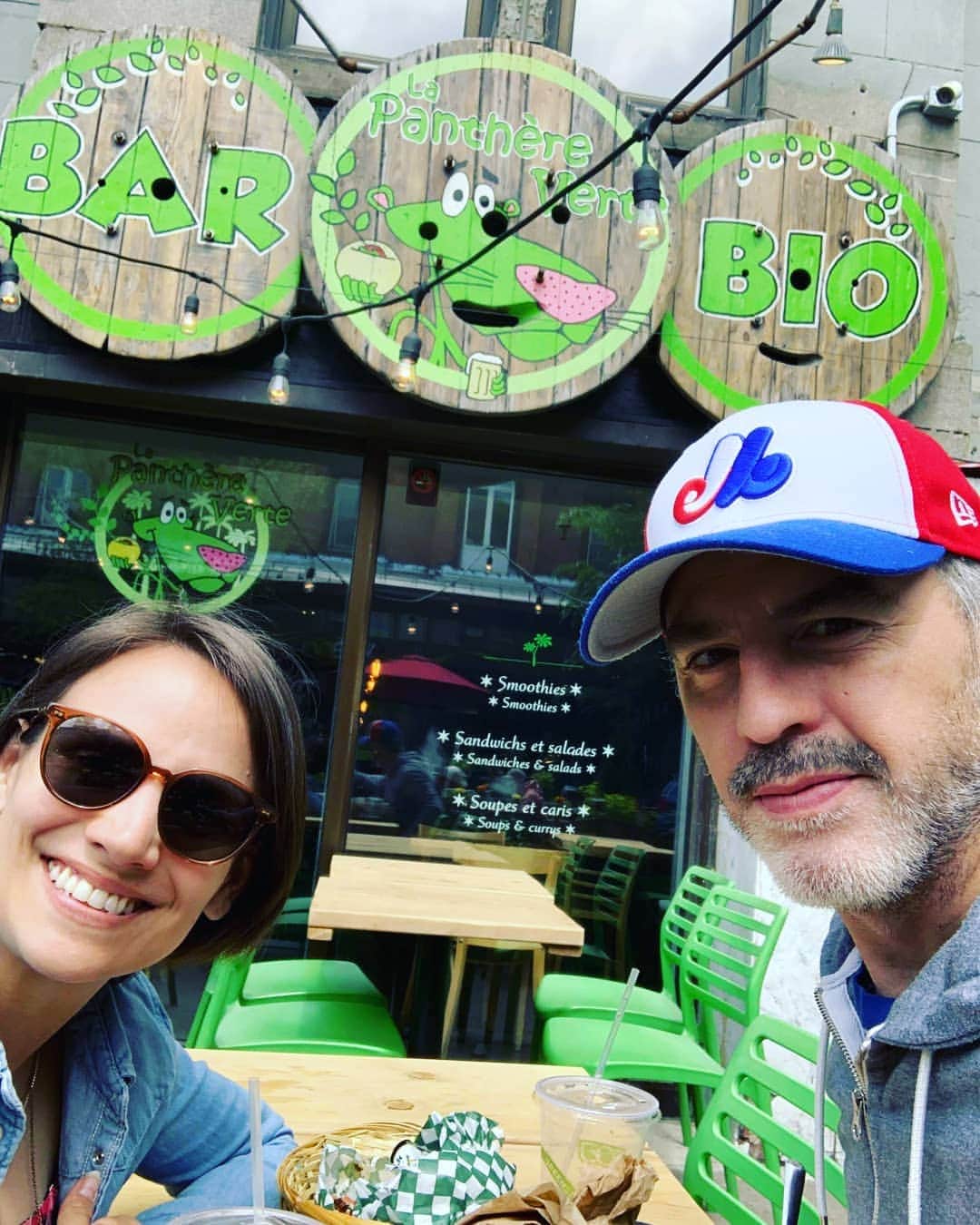 メーガン・デュアメルさんのインスタグラム写真 - (メーガン・デュアメルInstagram)「Going to my favourite places in Montreal before I leave on Friday!! @lapanthereverte 🌱  #Montreal #greenpanther #veganinmontreal #myfavouritethings」6月6日 3時18分 - meaganduhamel