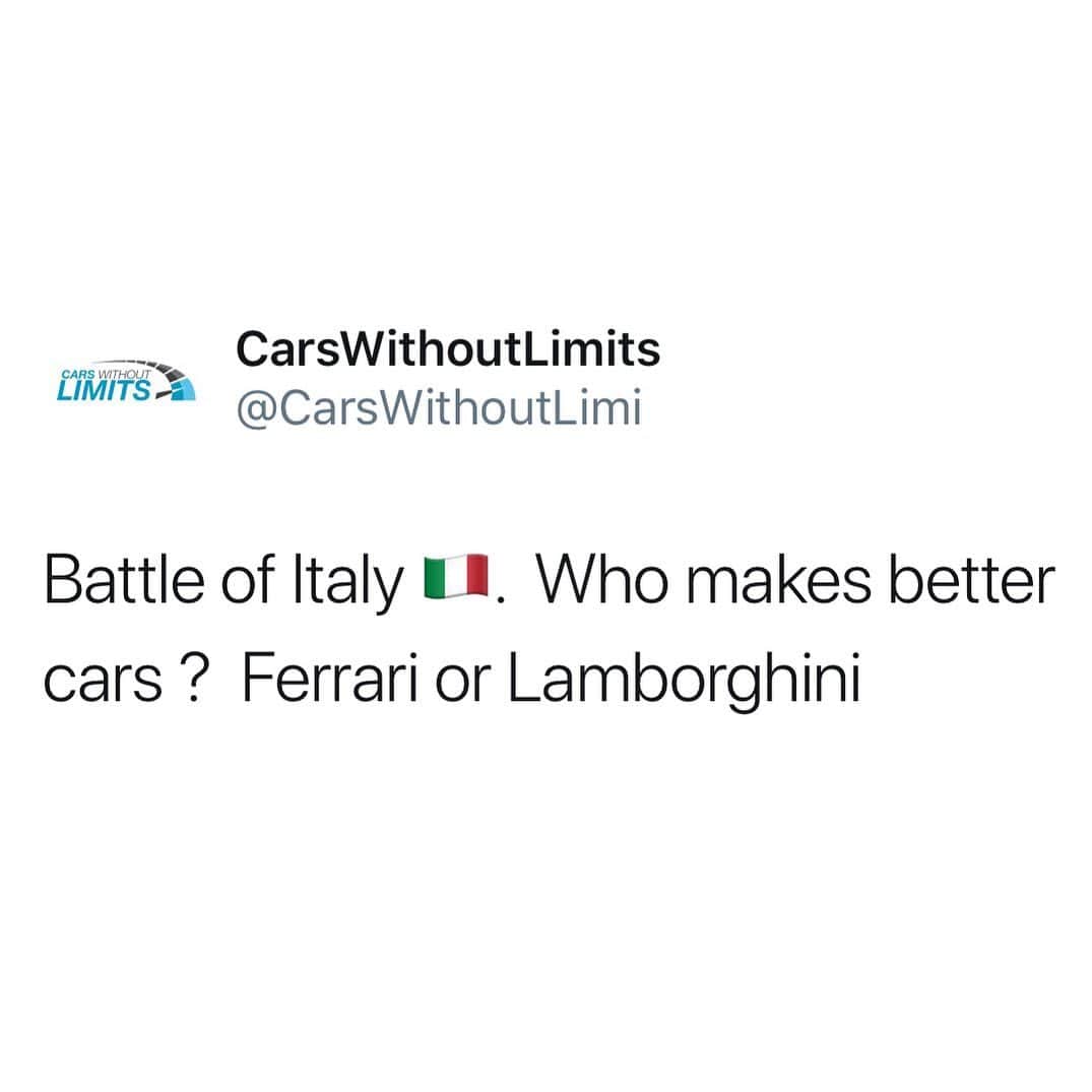CarsWithoutLimitsさんのインスタグラム写真 - (CarsWithoutLimitsInstagram)「I think Ferrari is gonna take this one #carswithoutlimits」6月6日 3時17分 - carswithoutlimits