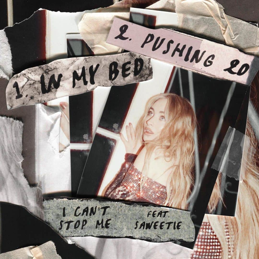 サブリナ・カーペンターのインスタグラム：「preorder this friday w/ in my bed🖤 #SingularAct2」