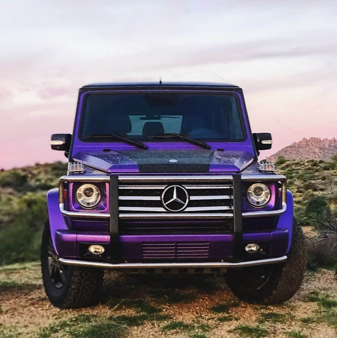 メルセデス・ベンツさんのインスタグラム写真 - (メルセデス・ベンツInstagram)「Strike a pose! 💟 Photo by @g_swagn. . #MercedesBenz #MercedesAMG #🌟 #GClass #strongerthantime #G55AMG #mbfanphoto #offroading #strikeapose #purple #purplecars #automotivedesign #mbcar」6月6日 15時00分 - mercedesbenz