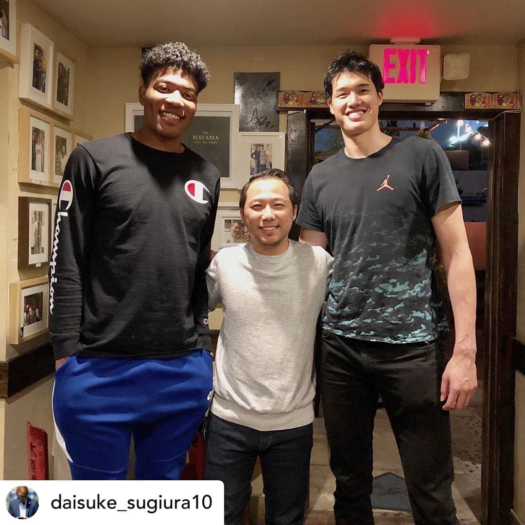 渡邊雄太のインスタグラム
