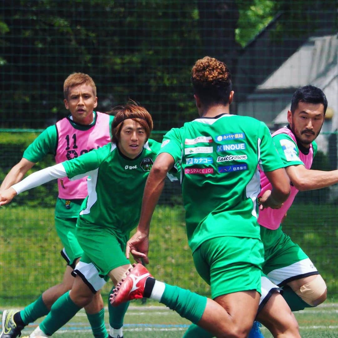 SC相模原さんのインスタグラム写真 - (SC相模原Instagram)「Today's training 🏃‍♂️💨💨 * 🗓2019.6.9.sun ⏰13:00kickoff 🆚#福島ユナイテッドFC 🏟とうほう・みんなのスタジアム * #梶山幹太#川上盛司#森本大貴#稲本潤一#富澤清太郎#大石治寿#浅沼優瑠#加納錬#平石直人#SC相模原#jleague#jリーグ#サッカー#練習#soccer#football#公園#park#⚽️#📷#photography#sport#相模原」6月6日 15時31分 - s.c.sagamihara_players