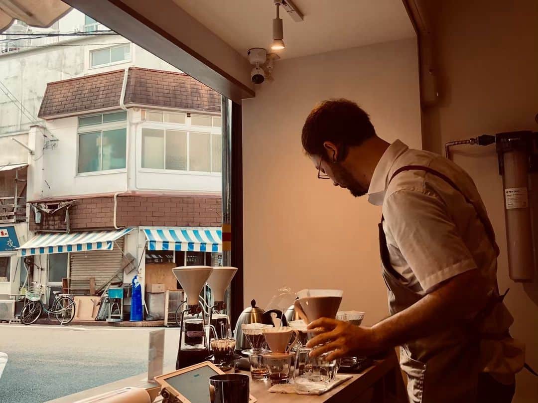 島田奈央子さんのインスタグラム写真 - (島田奈央子Instagram)「#高知コーヒー #ひと休み・ ・ 高知の街角で。美味しいコーヒーを頂きました！」6月6日 15時40分 - nao_somethingjazzy